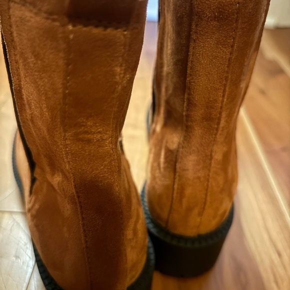 Women’s  Brown Suede Ankle Boots - Picture 4 of 4